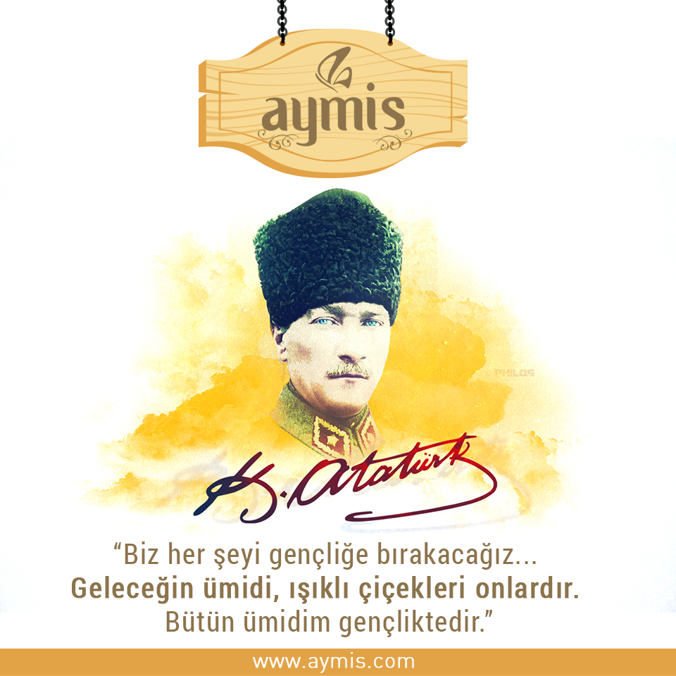 Aymis 19 Mayıs Atatürk'ü Anma Gençlik ve Spor Bayramı Kutlama Görseli